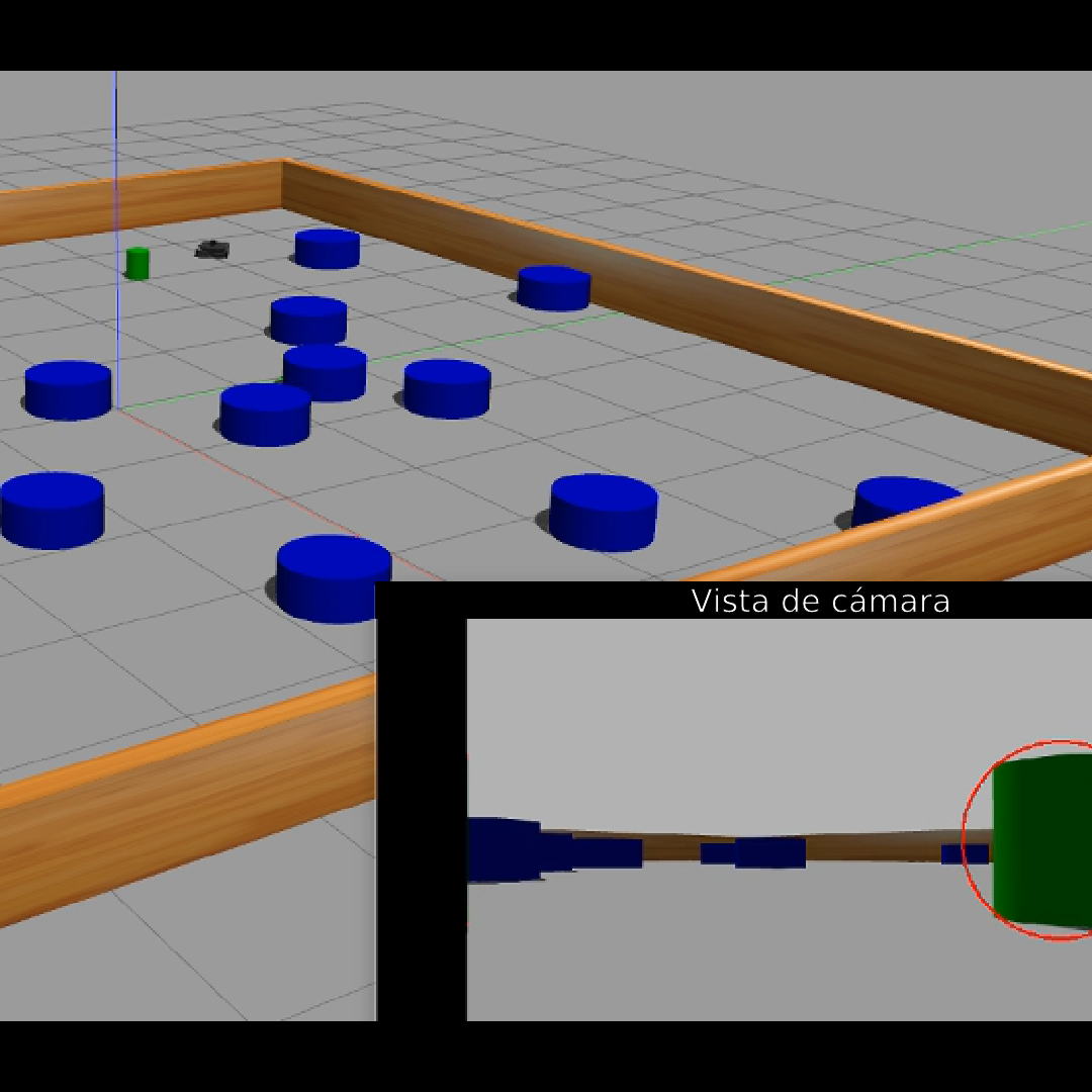 End-to-end navigation and exploration task in unknown environments